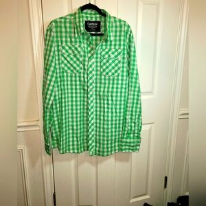 Carbon button down shirt